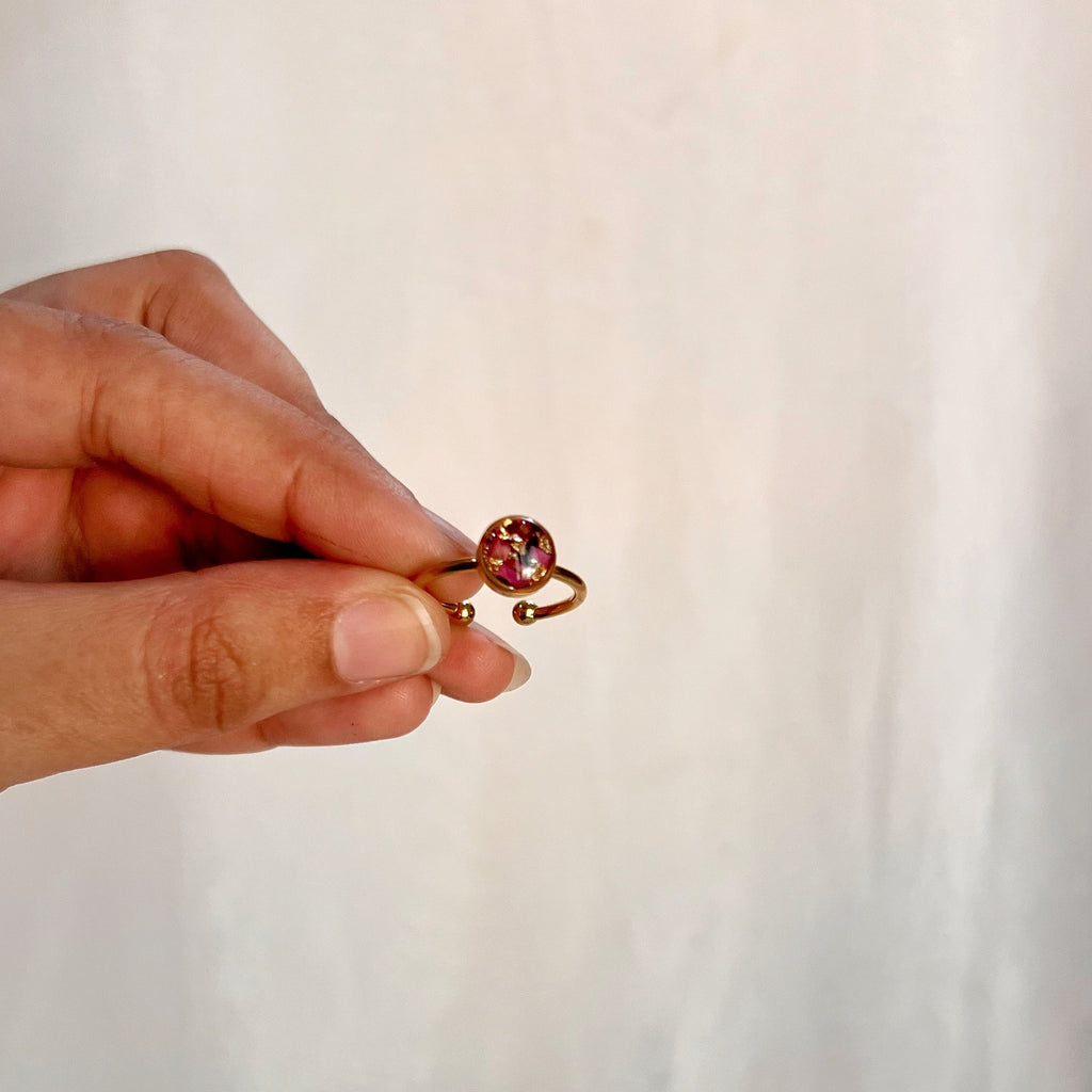 Red Bloom Ring