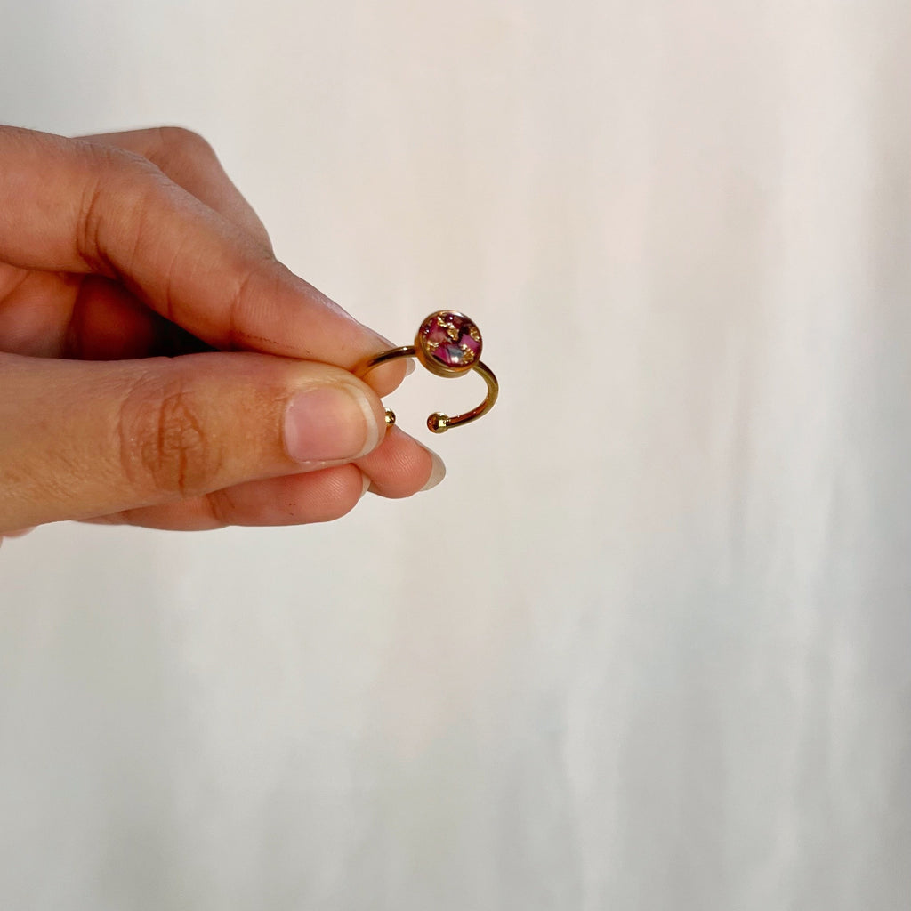 Red Bloom Ring
